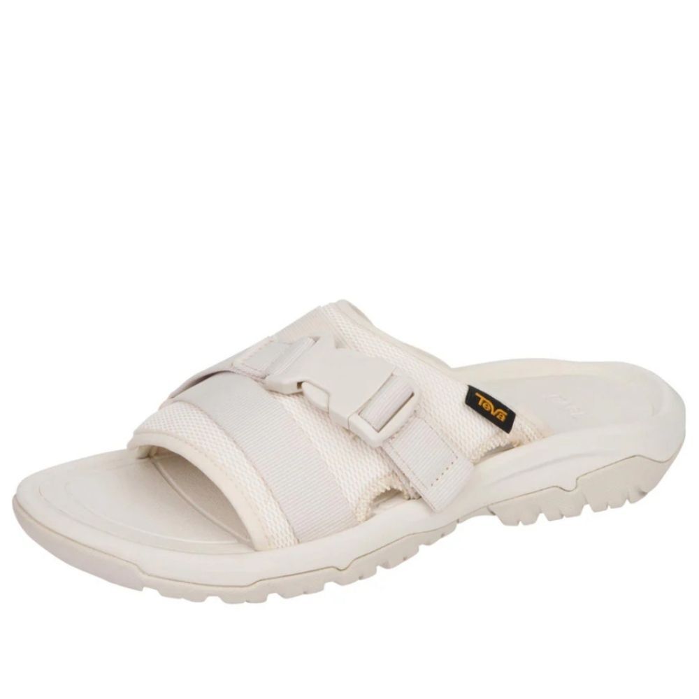 Teva Men's Hurricane Verge Slide Sporty Comfort Sandal Birch Cream Size 10 EU 43